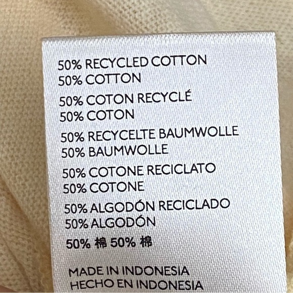 NEW We The Free Warm Sand Cotton Oversized Pullover Top Size Small - Picture 5 of 6